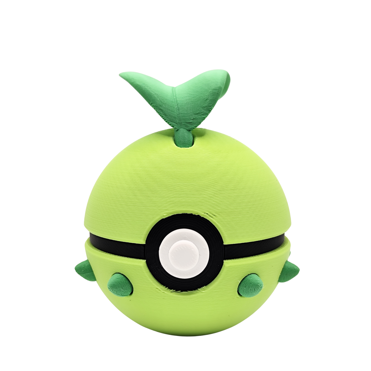 Pokéball de Chikorita | Figura Pokémon coleccionable #0152 - Theges3D