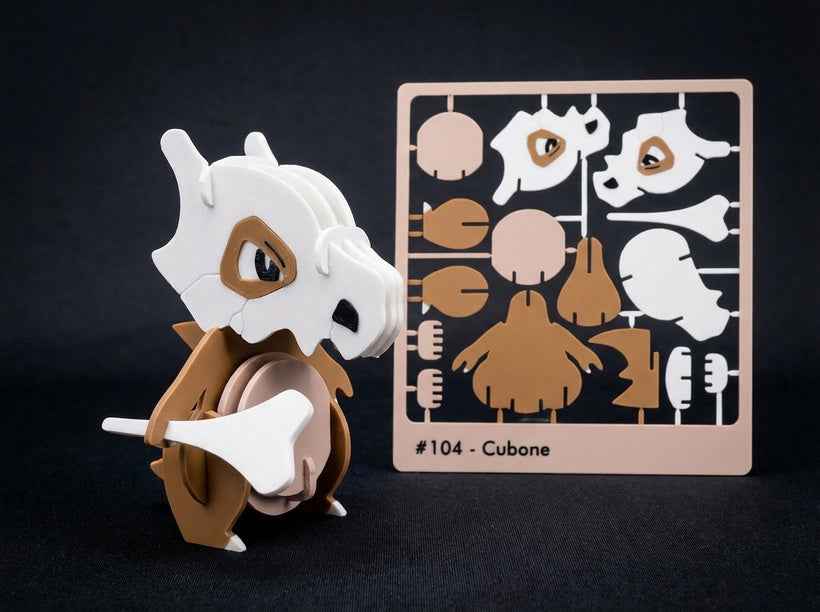 Cubone #104 · Pokémon Model Kit 3D
