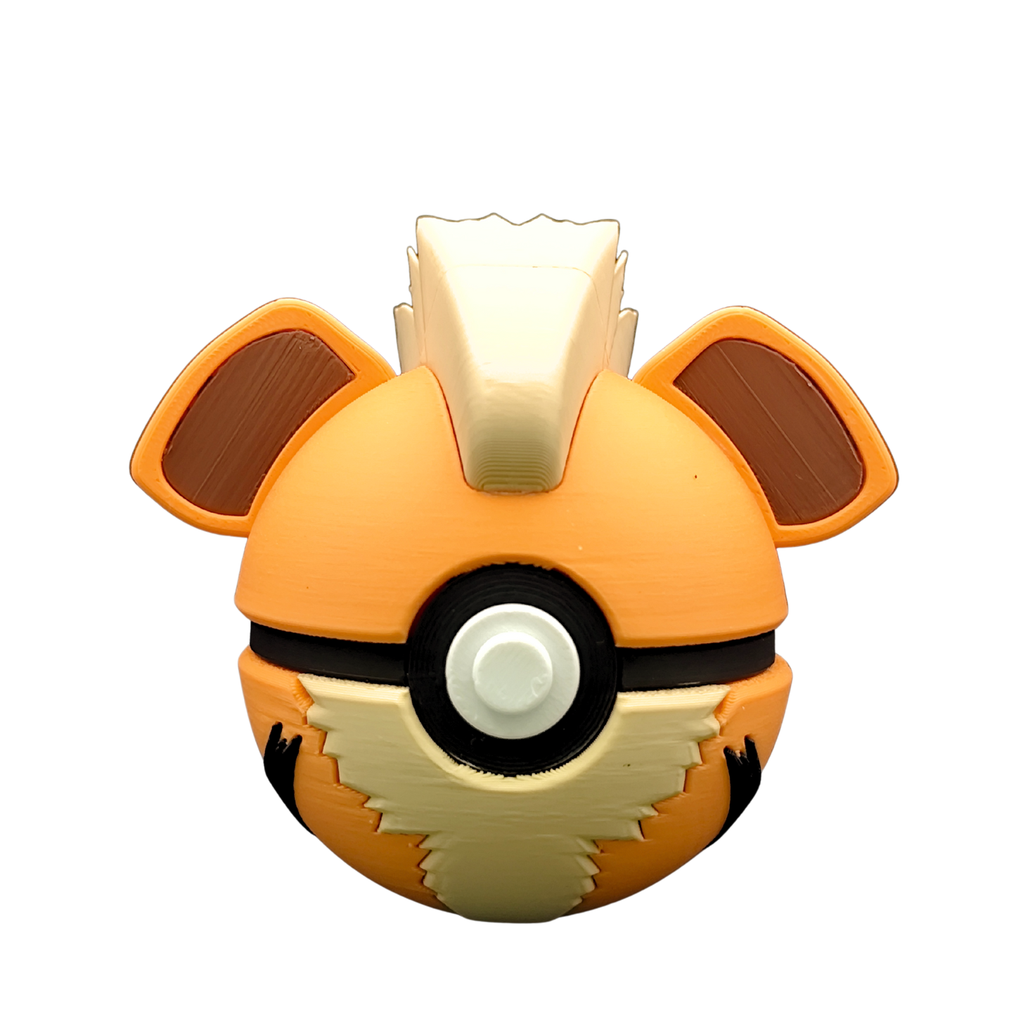 Pokéball de Growlithe | Figura Pokémon coleccionable #0058 - Theges3D