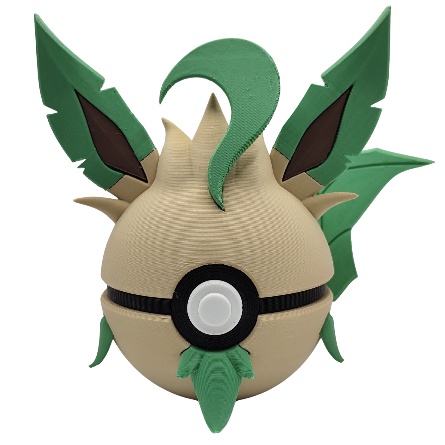 Pokéball de Leafeon | Figura Pokémon coleccionable #0470 - Theges3D