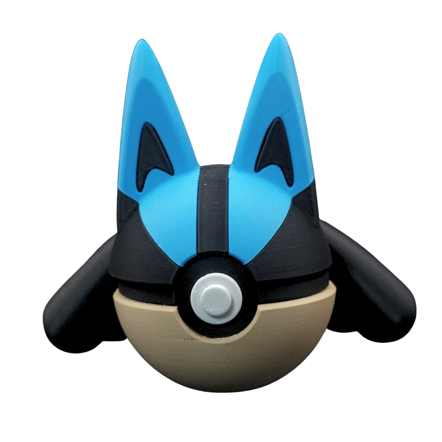 Pokéball de Lucario | Figura Pokémon coleccionable #0448 - Theges3D