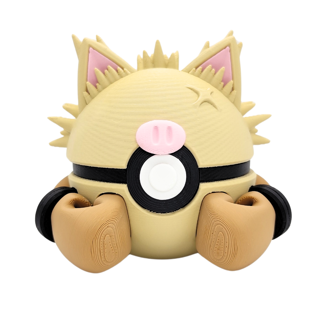 Pokéball de Primeape | Figura Pokémon coleccionable #0057