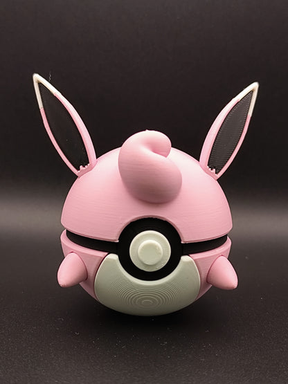 Pokéball de Wigglytuff 💗 | Fan Art 3D dulce y elegante by N3D