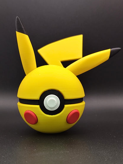 Pokéball personalizada de Pikachu ⚡ | Fan Art 3D by N3D
