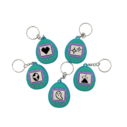 Llavero clicker de Tamagotchis