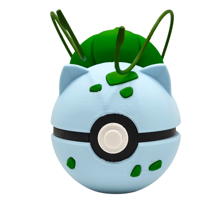 Pokéball de Bulbasaur | Figura Pokémon coleccionable #0001