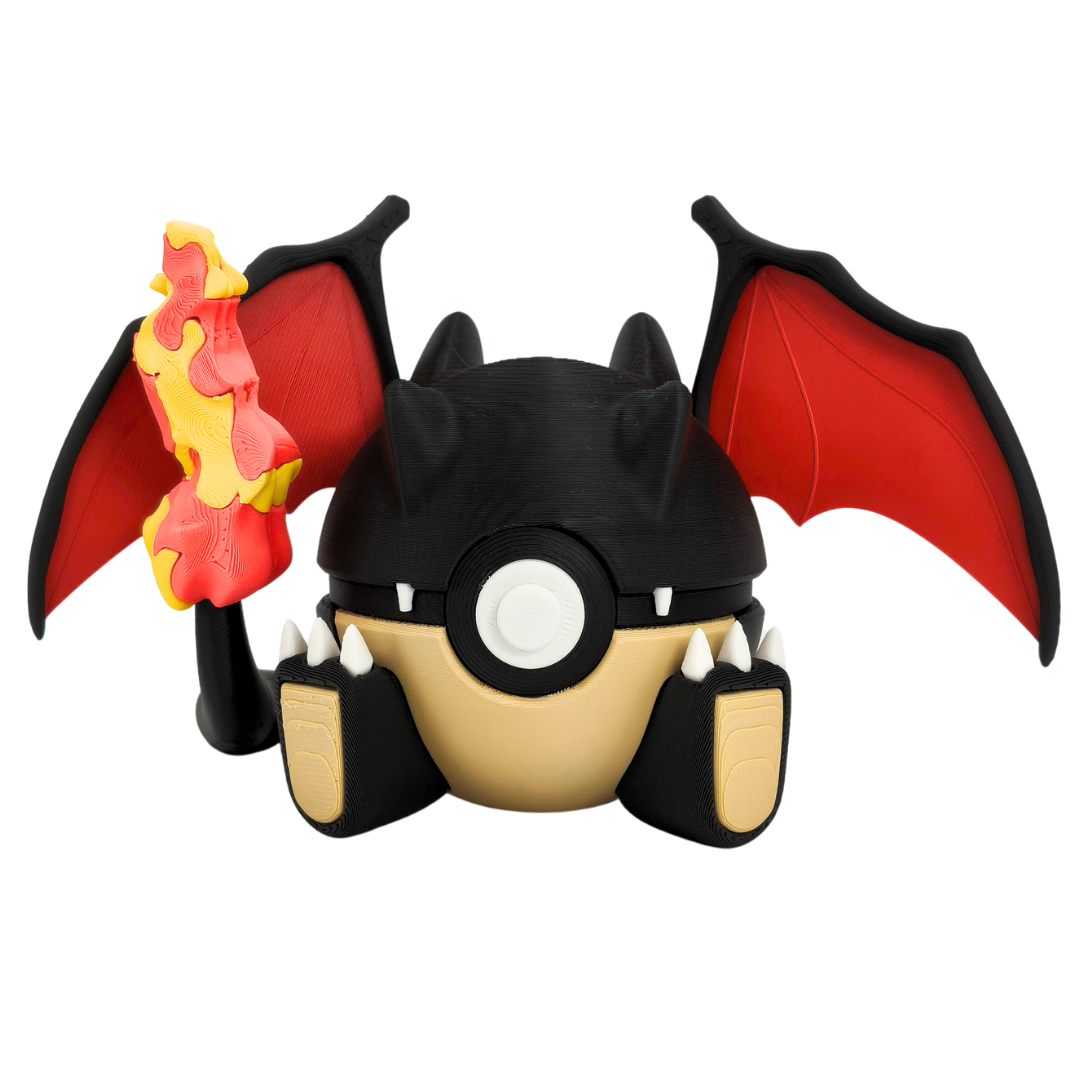 Pokéball de Charizard | Figura Pokémon coleccionable #0006
