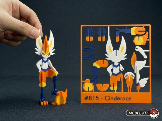 Cinderace #815 · Pokémon Model Kit 3D