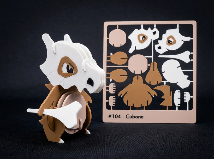 Cubone #104 · Pokémon Model Kit 3D