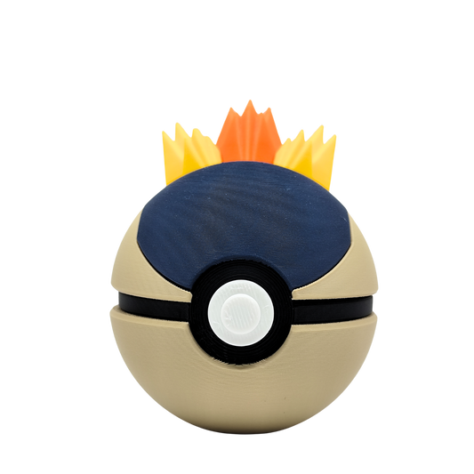 #0155 - Cyndaquil - Pokéball de Cyndaquil