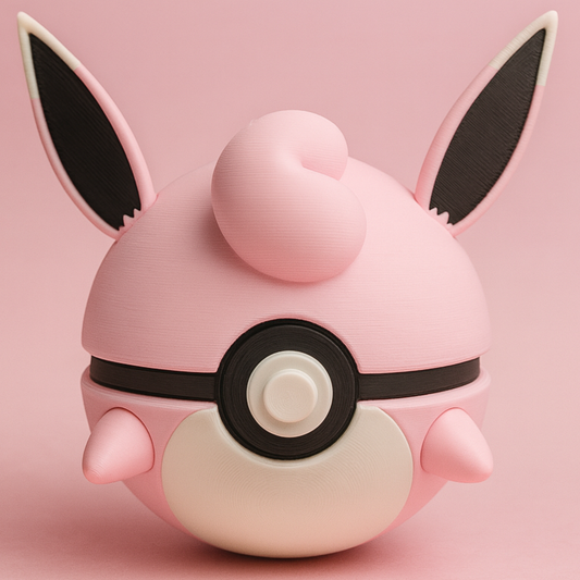 Pokéball de Wigglytuff 💗 | Fan Art 3D dulce y elegante by N3D