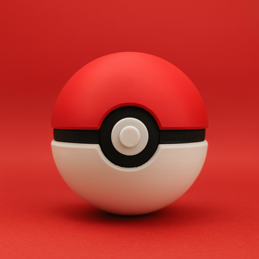 Pokéball Clásica 🔴 | Fan Art 3D original y atemporal by N3D