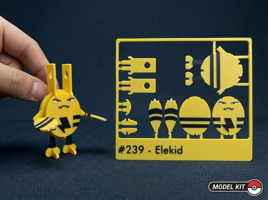 Elekid #239 · Pokémon Model Kit 3D