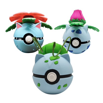 Pack Bulbasaur - Theges3D