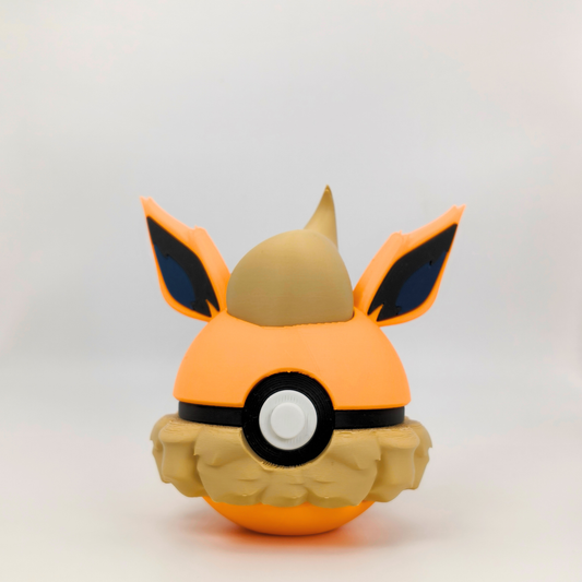 Pokéball de Flareon | Figura Pokémon coleccionable #0136
