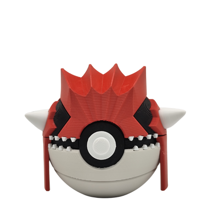 Pokéball de Groudon | Figura Pokémon coleccionable #0383 - Theges3D