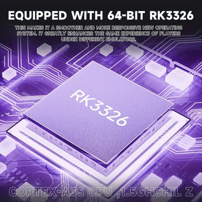 R36S Handheld Game Console 3000 Mah Long Battery Life, Arkos System USB Charging, 3.5-inch Display, Large Storage Capacity-3