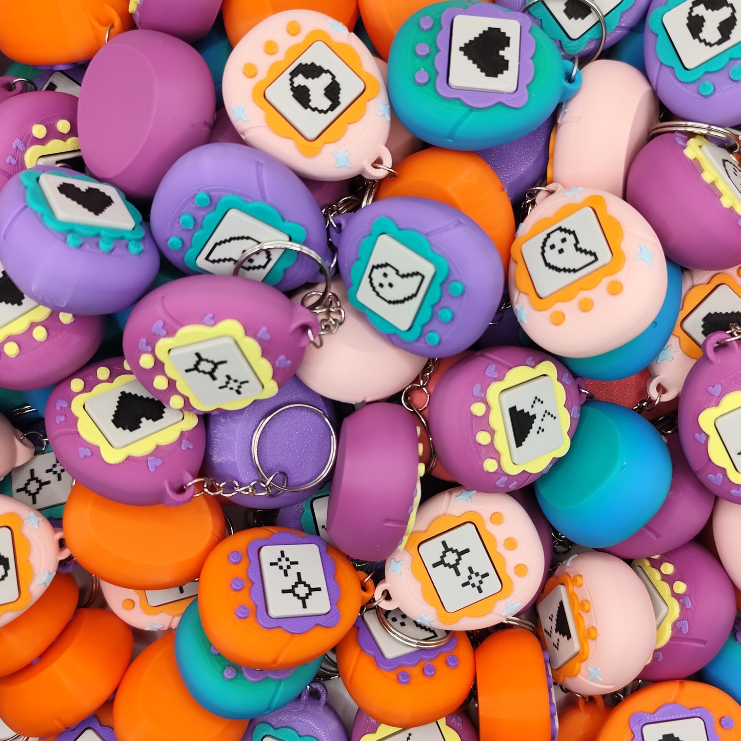 Llavero clicker de Tamagotchis