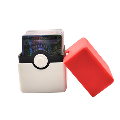 🟥 Caja Pokéball para Cartas Pokémon – Almacenaje Coleccionista
