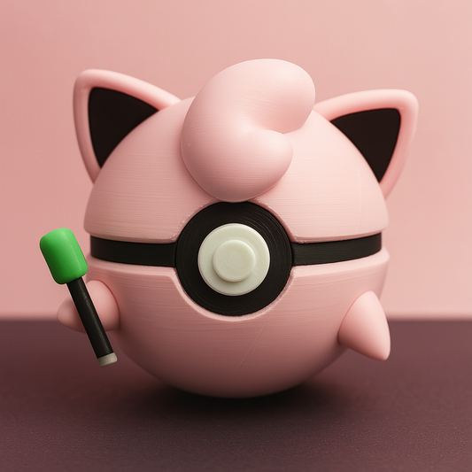 Pokéball de Jigglypuff 🎶 | Fan Art 3D adorable by N3D