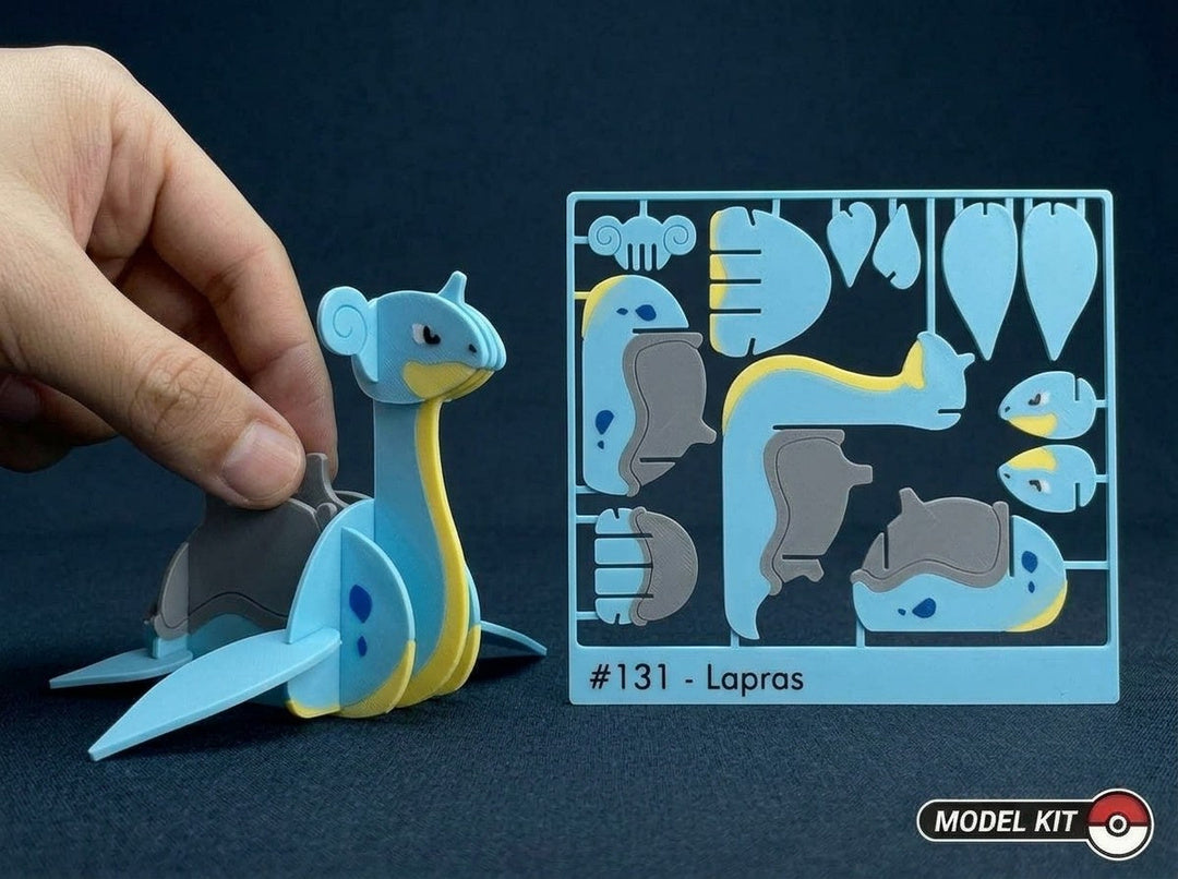 Lapras #131 · Pokémon Model Kit 3D