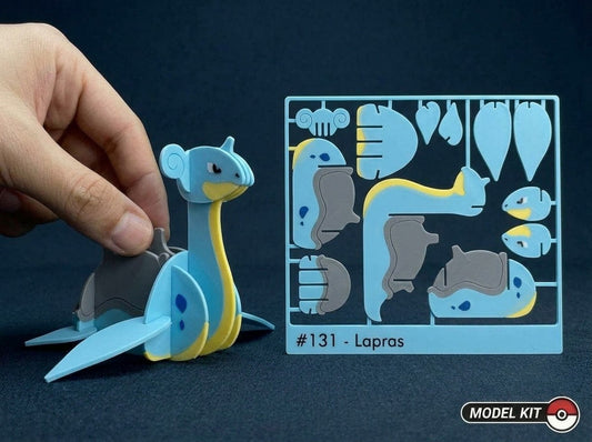 Lapras #131 · Pokémon Model Kit 3D