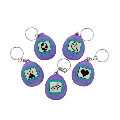 Llavero clicker de Tamagotchis