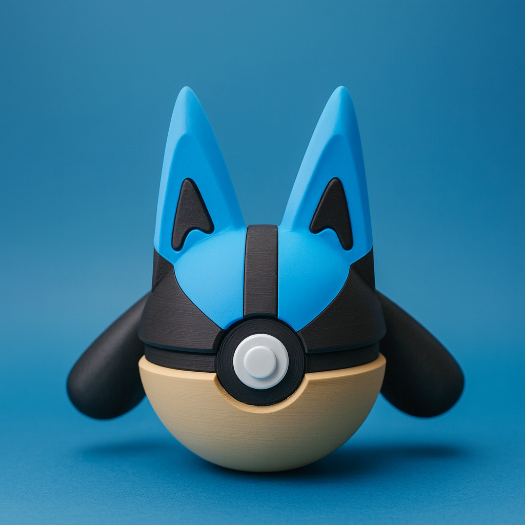 #0448 - Lucario - Pokéball de Lucario