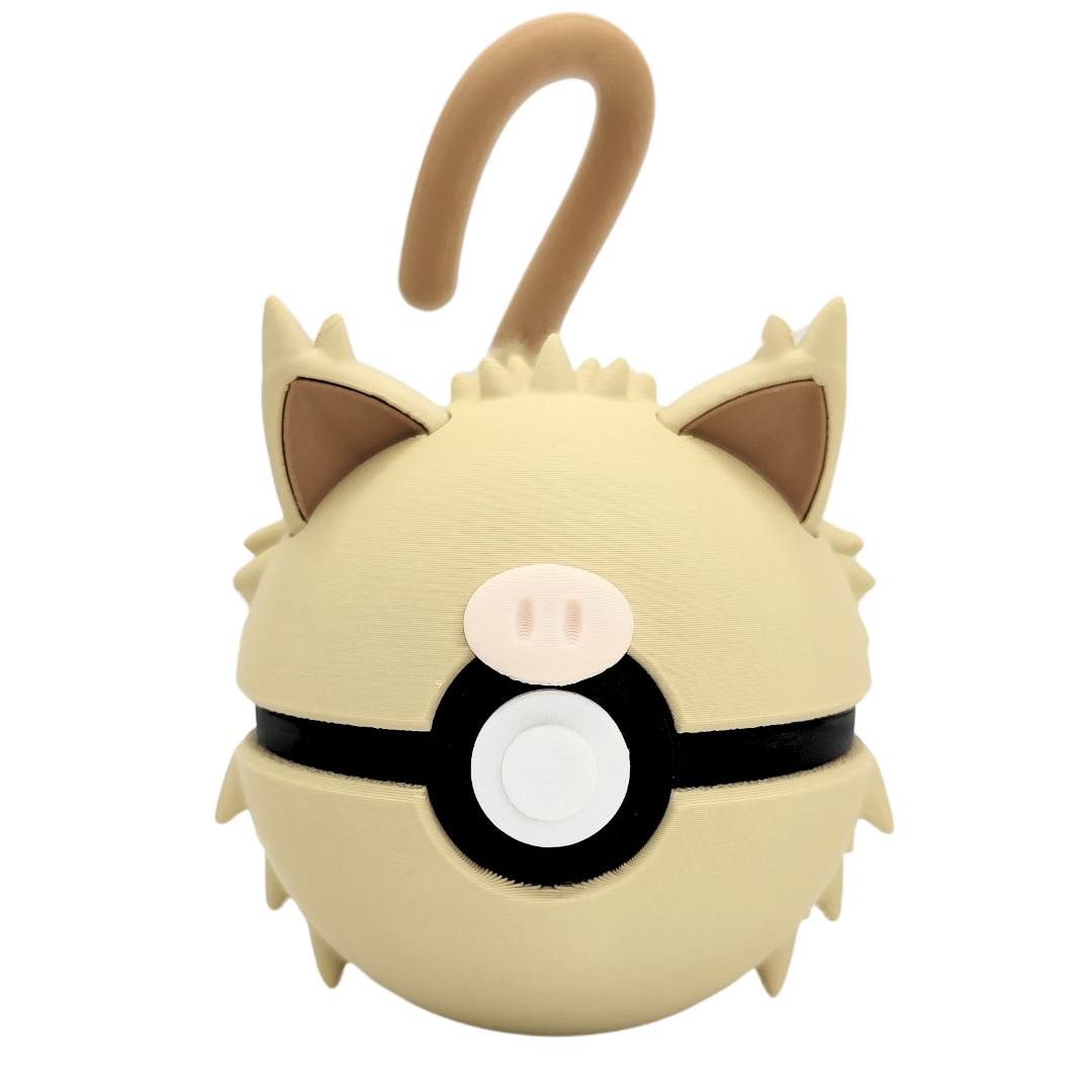 Pack Evoluciones Mankey | Pokéballs Pokémon impresas en 3D