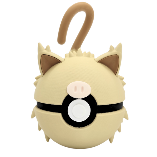 Pokéball de Mankey | Figura Pokémon coleccionable #0056