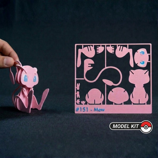 Mew #151 · Pokémon Model Kit 3D