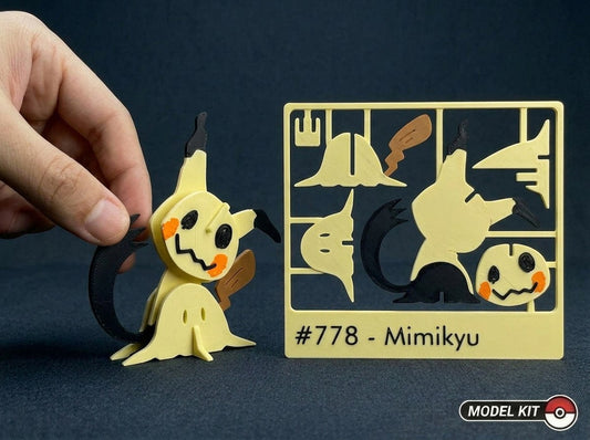 Mimikyu #778 · Pokémon Model Kit 3D