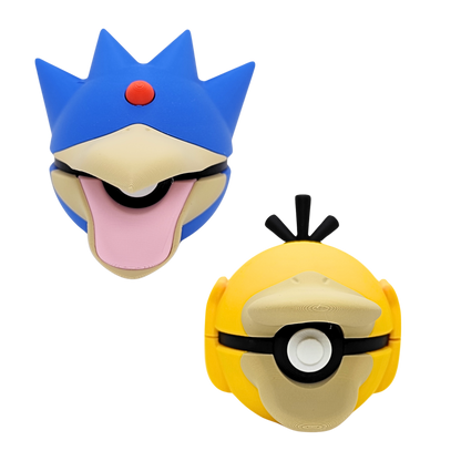Pack Evoluciones Psyduck con Pokéballs de Psyduck y Golduck