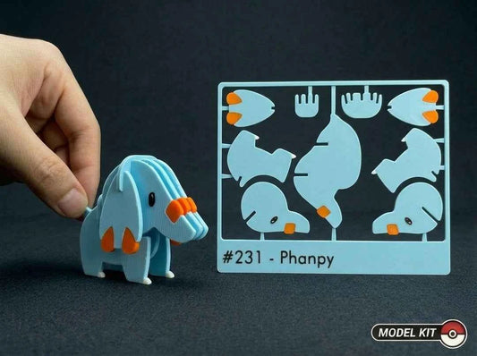 Phanpy #231 · Pokémon Model Kit 3D