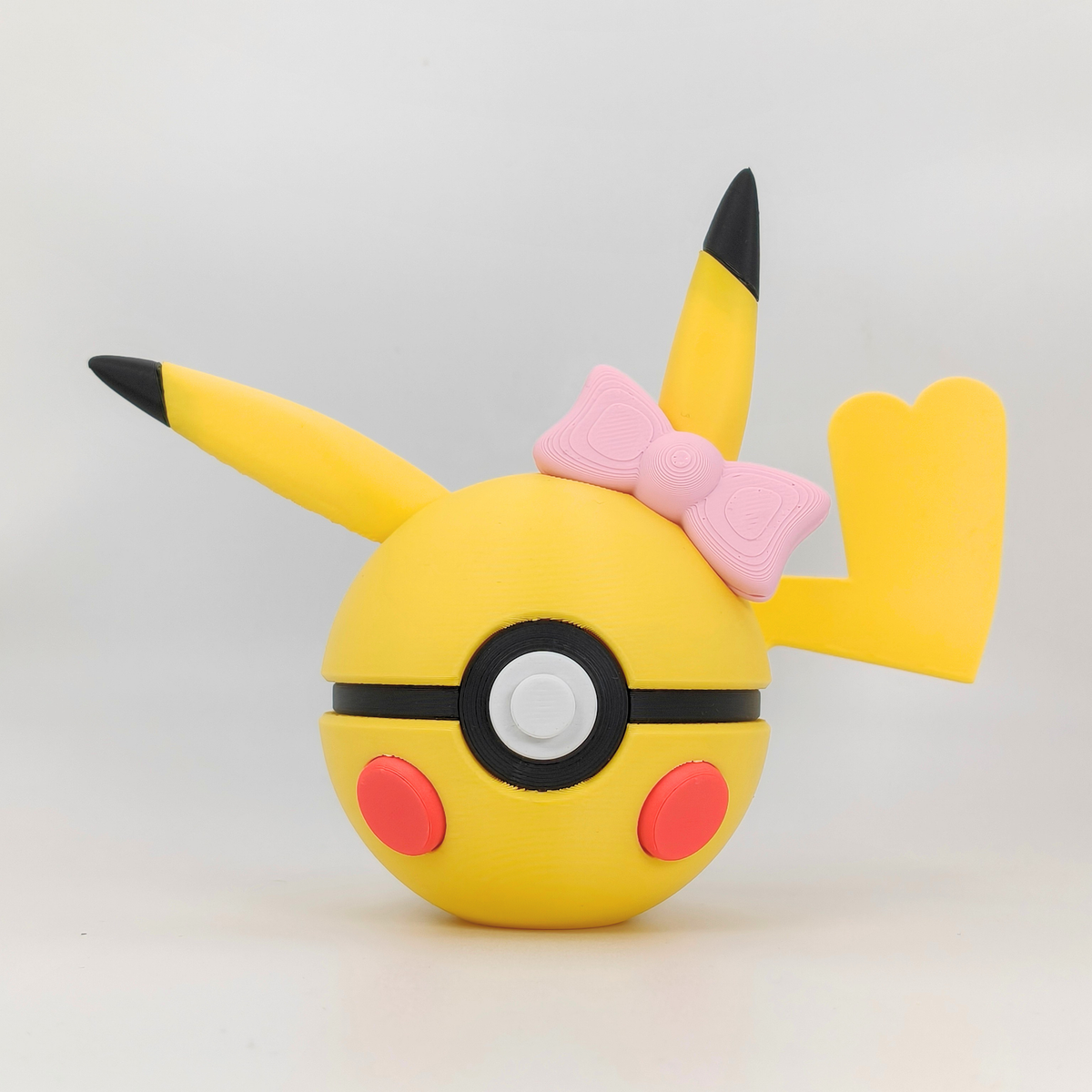 Pack Pikachu macho y hembra | Pokéballs Pokémon impresas en 3D