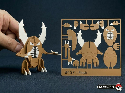 Pinsir #127 · Pokémon Model Kit 3D