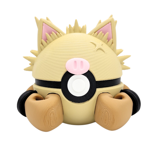 Pokéball de Primeape | Figura Pokémon coleccionable #0057