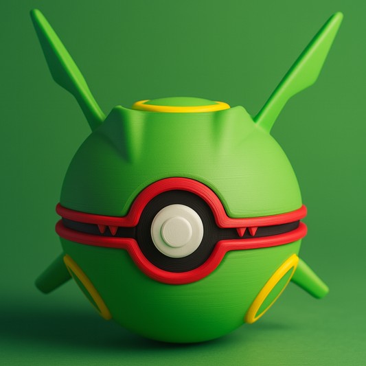 Pokéball de Rayquaza 🐉 | Diseño legendario 3D by N3D