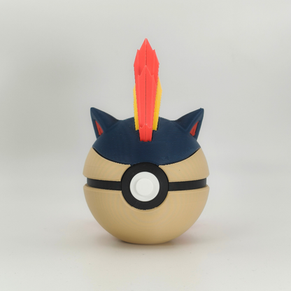 Pack Evoluciones Cyndaquil | Pokéballs Pokémon impresas en 3D