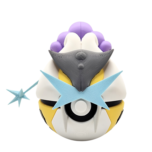 Pokéball de Raikou | Figura Pokémon coleccionable #0243 - Theges3D