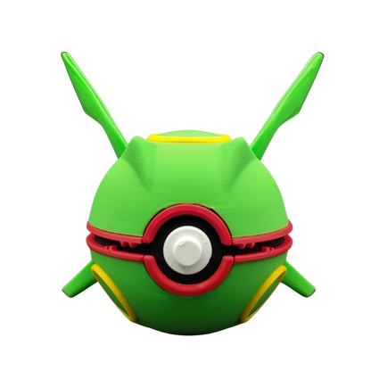 Pokéball de Rayquaza | Figura Pokémon coleccionable #0384 - Theges3D