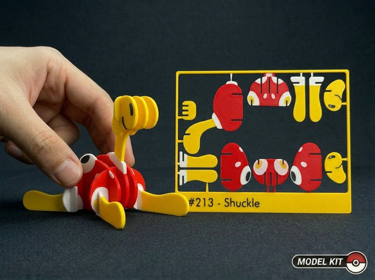 Shuckle #213 · Pokémon Model Kit 3D