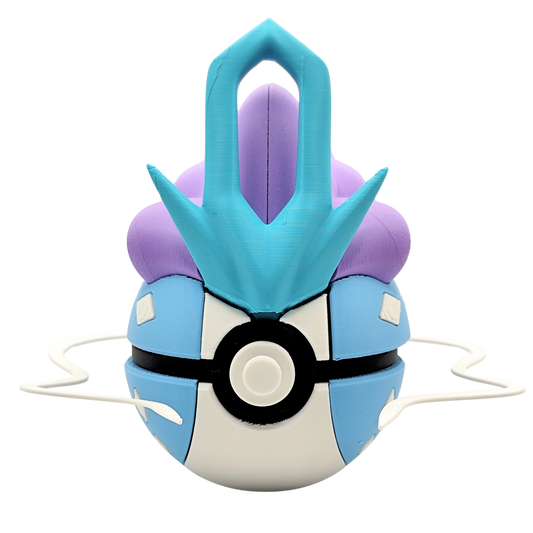 Pokéball de Suicune | Figura Pokémon coleccionable #0245 - Theges3D