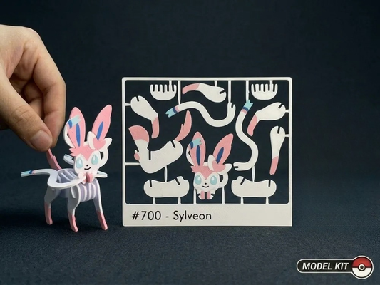 Sylveon #700 · Pokémon Model Kit 3D
