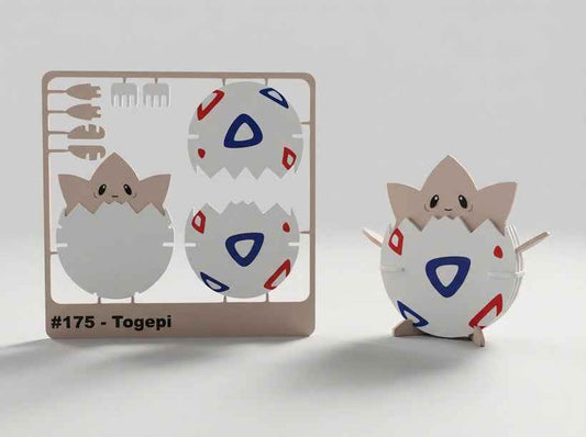 Togepi #175 · Pokémon Model Kit 3D