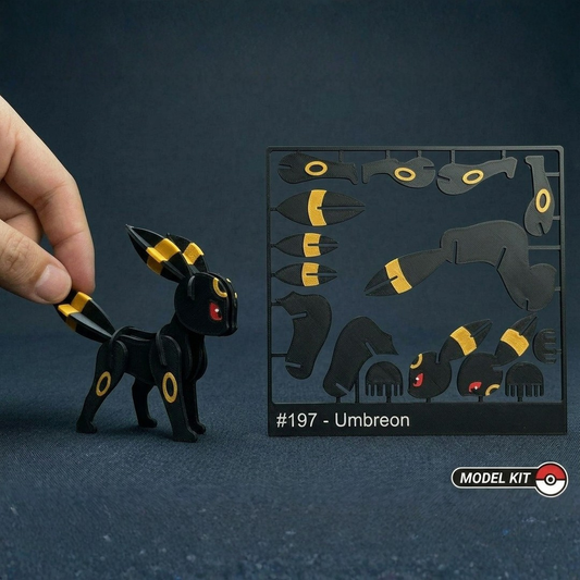 Umbreon #197 · Pokémon Model Kit 3D