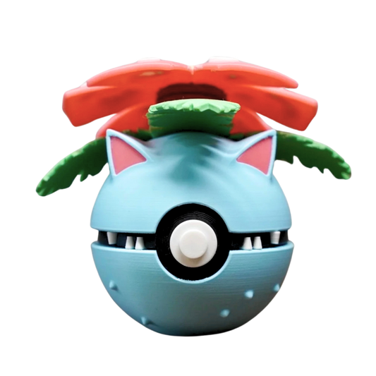 Pokéball de Venusaur | Figura Pokémon coleccionable #0003