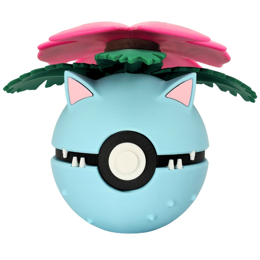 Pokéball de Venusaur | Figura Pokémon coleccionable #0003