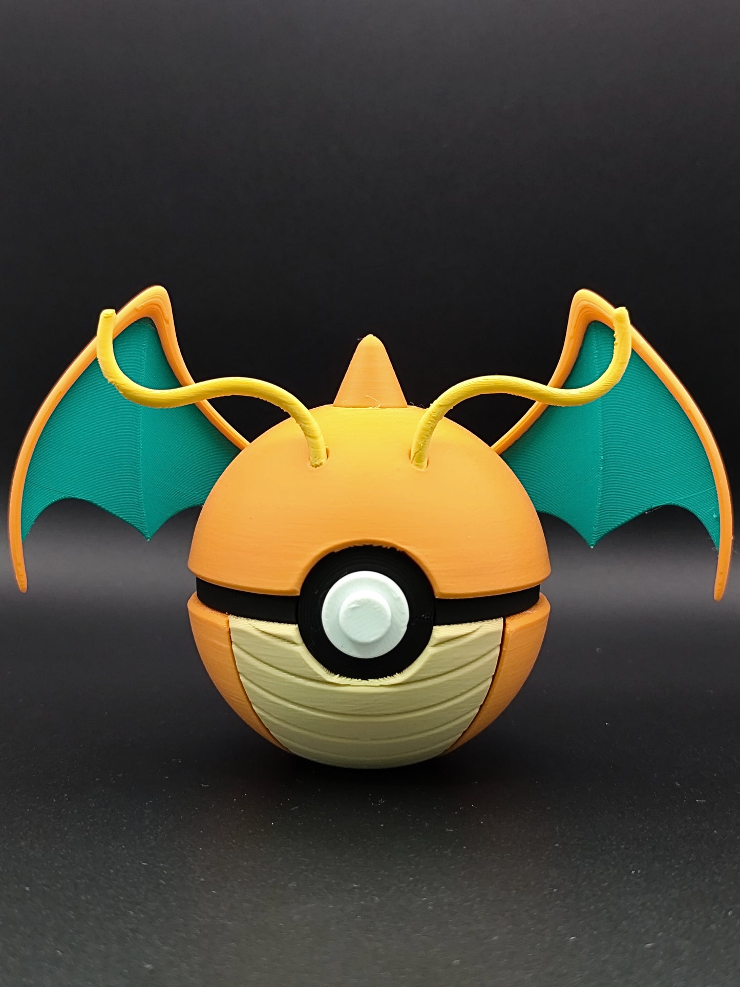 Pokéball de Dragonite 🐲 | Fan Art 3D poderosa y noble by N3D