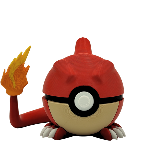 Pokéball de Charmeleon | Figura Pokémon coleccionable #0005 - Theges3D